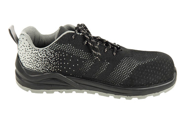 Cofan – Zapato Deportivo de Seguridad S1 PS SR FO Modelo Sierra | Puntera Fibra de Vidrio | Plantilla Antiperforación | Tallas 35 a 47